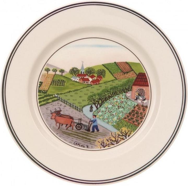 Produktbild Villeroy & Boch Brotteller Feldarbeit Design Naif (1 x, 17 cm)