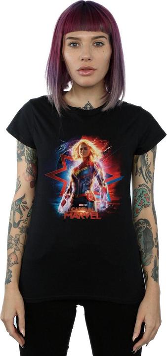 Actual product image Womens/Ladies Captain Poster Cotton T-Shirt (M)