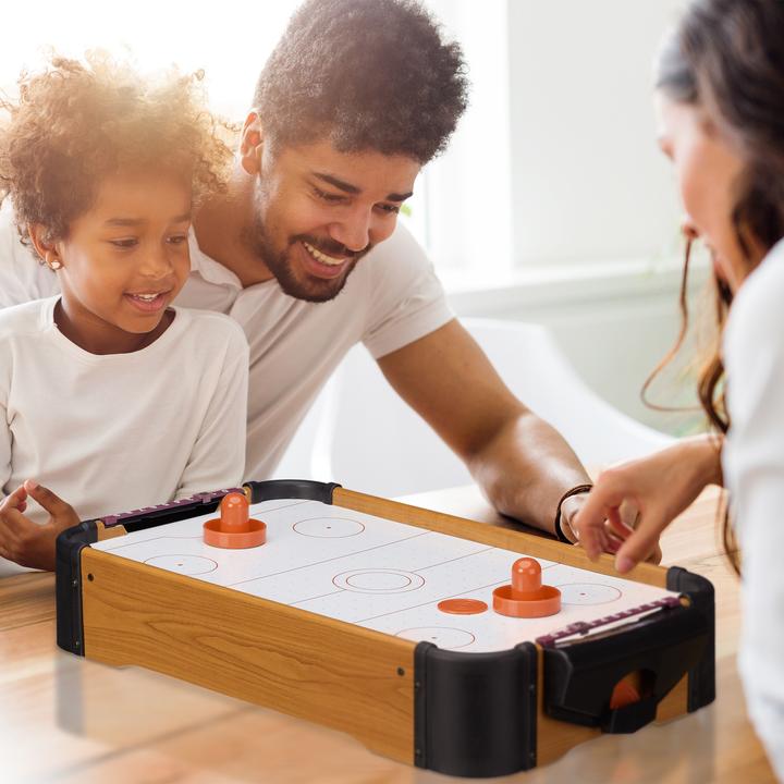 Actual product image Relaxdays Air field hockey table game