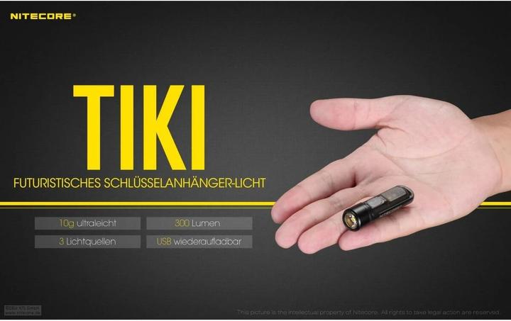 Immagine prodotto Nitecore TIKI - 300 lumen (5.60 cm, 300 lm)