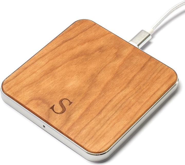 Image du produit Safari Selection Borne de charge Wireless Charger rouge cerise (10 W)