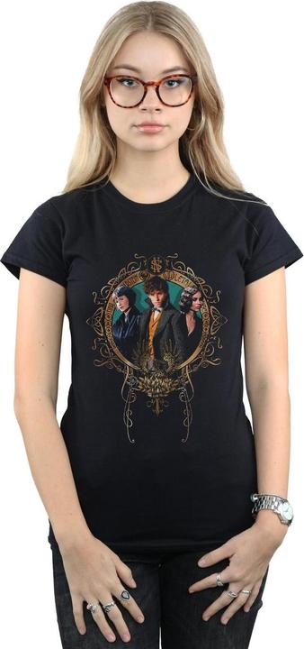 Immagine prodotto Fantastic Beasts Tina, Newt And Leta Maglietta Donna (L)