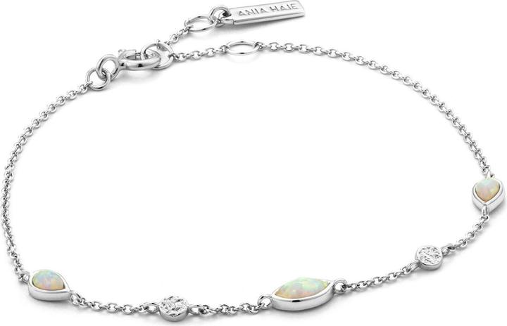 Immagine prodotto Ania Haie Bracciale Mineral Glow Opale Colore Argento (16.50 cm, Argento 925)