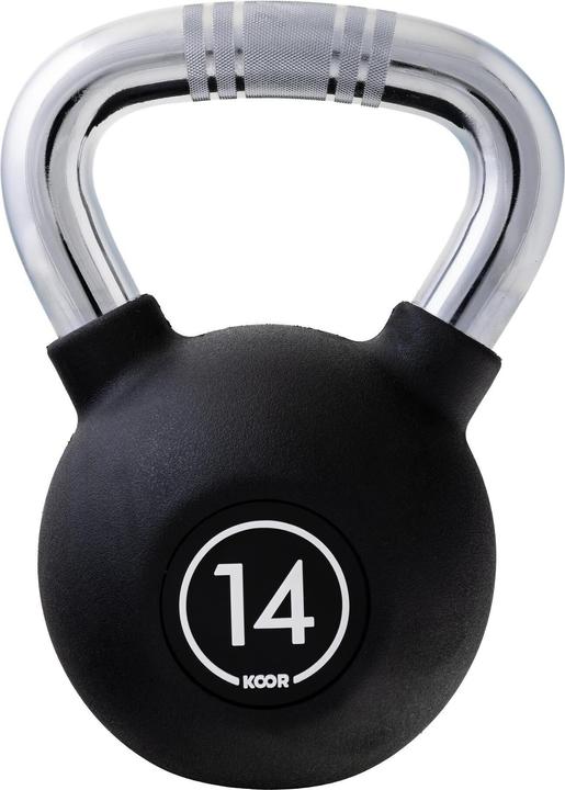 Produktbild Koor Kettlebell 14 kg, Schwarz (1 x 14 kg)