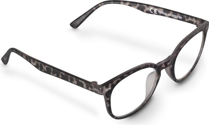 Image du produit Hama Lunettes de lecture, plastique recyclé, Demi-Brun Matt, +3,0 dpt (+3)