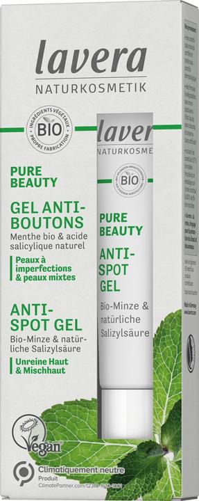 Lavera Anti-Spot Gel Bio-Minze & natürliche Salizylsäure (15 ml, Gesichtsgel)