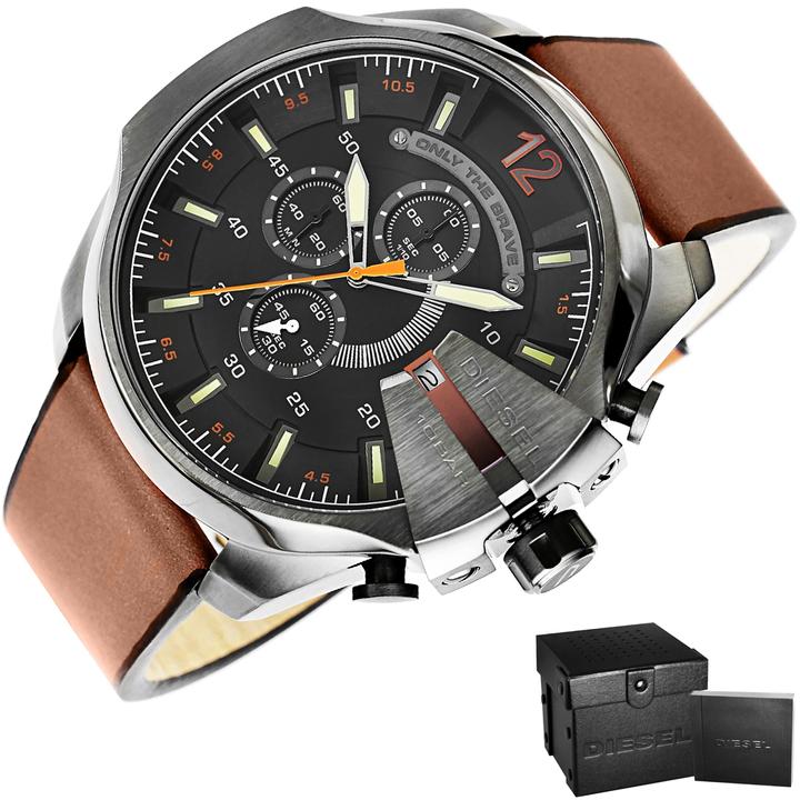 Immagine prodotto Diesel Mega Chief (Orologio da polso analogico, Cronografo, 51 mm)
