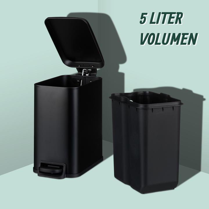 Immagine prodotto Relaxdays Cestino per il bagno (5 l)
