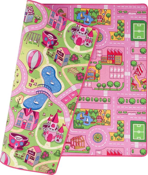 Produktbild Snapstyle Strassenteppich Beidseitig mit zwei Strassenlandschaften Girls (200 x 300 cm)