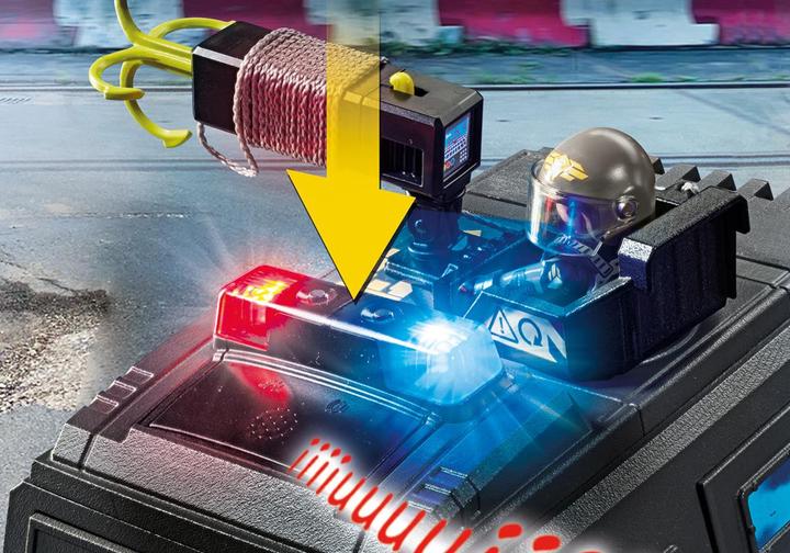 Actual product image Playmobil SWAT all-terrain vehicle (71144, Playmobil City Action)
