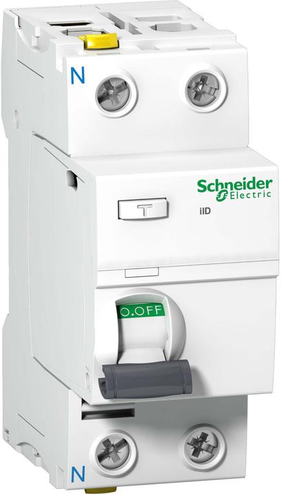 Actual product image Schneider Electric Acti9 iID RCCB 2Pole 40A 30ma Type A