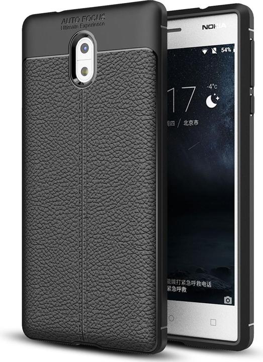 Actual product image Nalia Leather look mobile phone cover (Nokia 3)