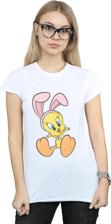 Immagine prodotto Looney Tunes Tweety Pie Bunny Ears Maglietta Donna (S)