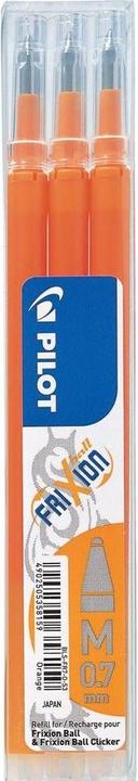 Actual product image Pilot FriXion Refill Set à 3 (Refill, Orange, 0.35 mm)