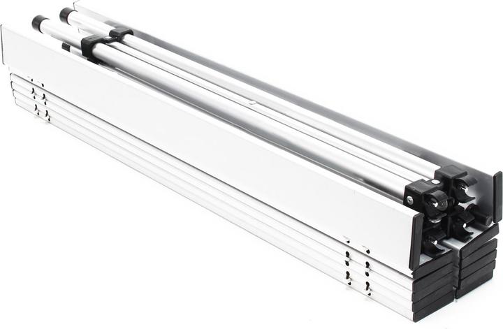 Immagine prodotto Wiltec Tavolo arrotolabile da campeggio portatile per esterni con piastra 70x70 cm, telaio in alluminio e