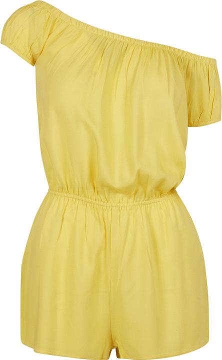 Actual product image Urban Classics Ladies Off Shoulder Short Jumpsuit (5XL)