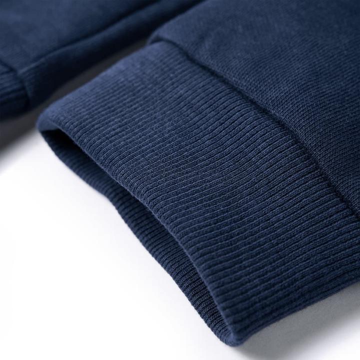 Image du produit VidaXL Pantalon de survêtement enfant Bleu marine Melange 128,Matériau : 92 (128)
