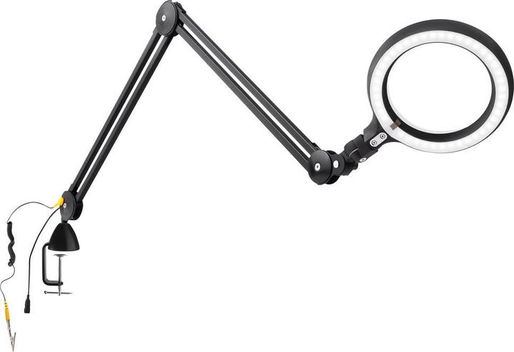 Actual product image Daylight Omega 5 LED magnifying lamp, ESD (5500 lm)