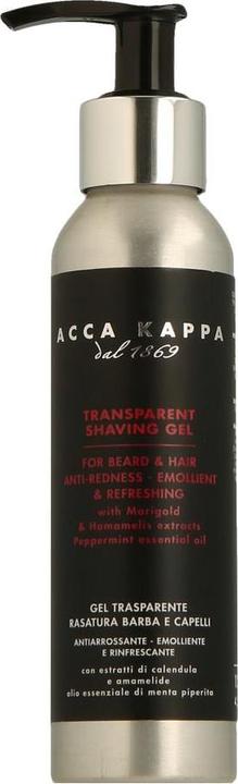 Actual product image Acca Kappa Transparent shaving gel (125 ml, Shaving gel)