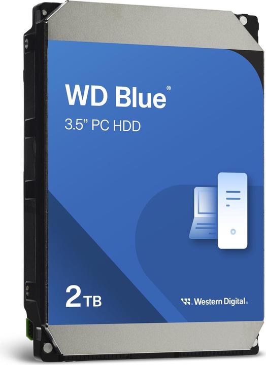 Immagine prodotto WD Blu (2 TB, 3.5", SMR)