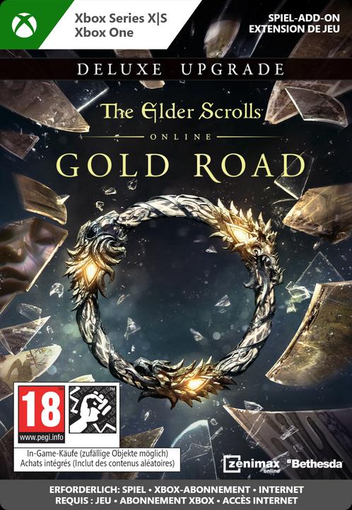 Image du produit Microsoft Xbox The Elder Scrolls Online Deluxe Upgrade : Gold Road Code de téléchargement (Xbox Series X, Xbox One X, Xbox One S, Xbox Series S)