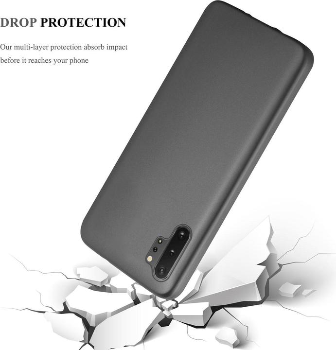 Productafbeelding Cadorabo TPU Matte Metallic hoes (Samsung Galaxy Note 10 Plus)