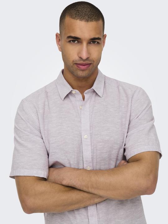 Image du produit Only & Sons Onscaiden Life Ss Solid Linen Shirt Noos (XS)