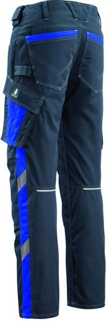 Produktbild Mascot Hose Mannheim schwarzblau / kornblau (56)