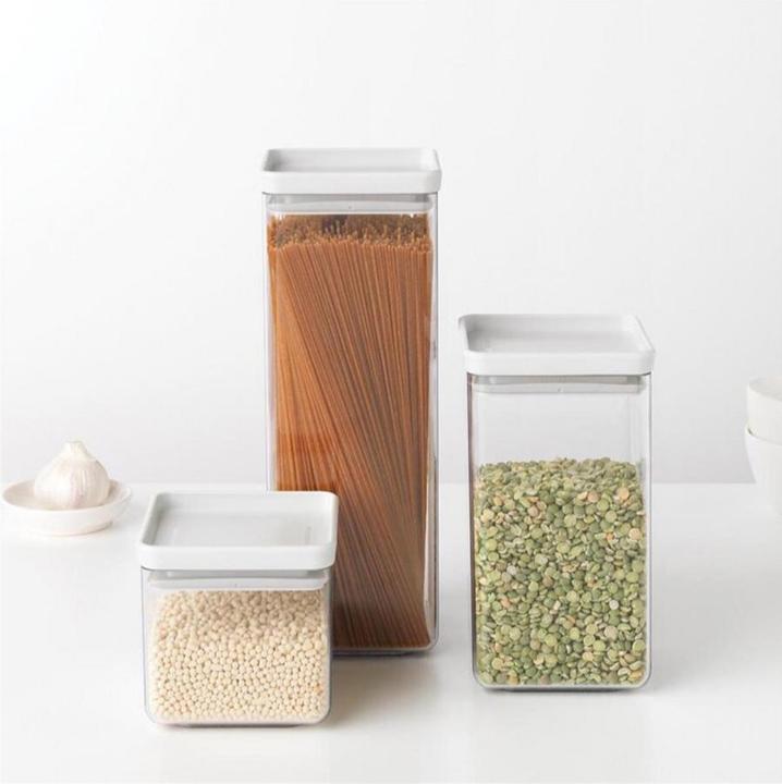 Actual product image Brabantia Storage jar square 2.5L (2.50 l)