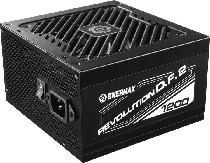 Actual product image Enermax Power Supply 850W Revo. DF2 80+ Gold 14cm Fan. Modular (850 W)