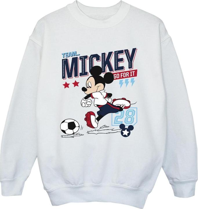 Produktbild Disney Mickey Mouse Team Mickey Football Sweatshirt Jungen (140, 146)