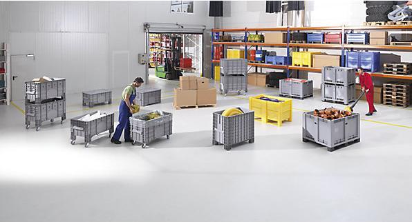 Actual product image kaiserkraft Large containers made of polyethylene