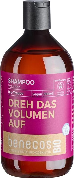 Benecos BIO-Volumen-Shampoo Traube - 500ml - (500 ml, Flüssiges Shampoo)