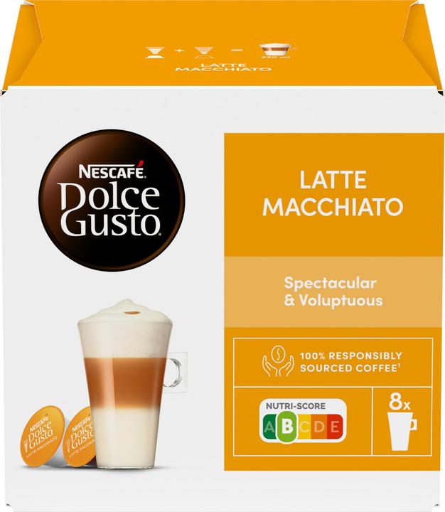 Actual product image Nescafé Dolce Gusto Latte Macchiato (16 x Port.)