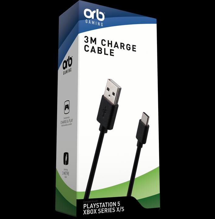 ORB Playstation 5, Xbox Series X/S 3M Charge Cable (PS5)