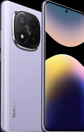 Productafbeelding Xiaomi Redmi Note 14 Pro+ 5G (256 GB, Lavendelpaars, 6.67", Dubbele SIM, 200 Mpx, 5G)