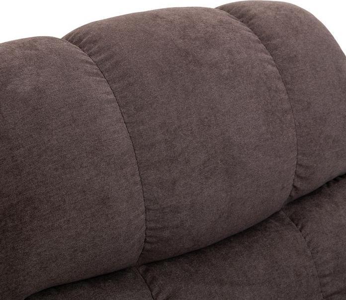 Actual product image Swisshandel24 Massagesessel mit Aufstehhilfe, Wärme, USB-Fernbedienung, Braun 83x95x105cm