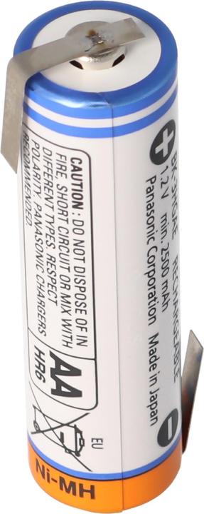 Image du produit Panasonic Accu Mignon AA HR-3U avec cosse à souder en forme de Z (1 pcs, AA, 2700 mAh)