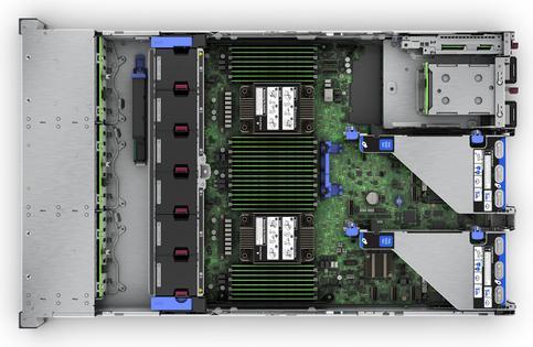 Image du produit HPE ProLiant DL380 Gen11 4509Y 2.6GHz 8-core 1P 32GB-R MR408i-o NC 8SFF 1000W PS EMEA Serveur (32 Go, Serveur en rack)