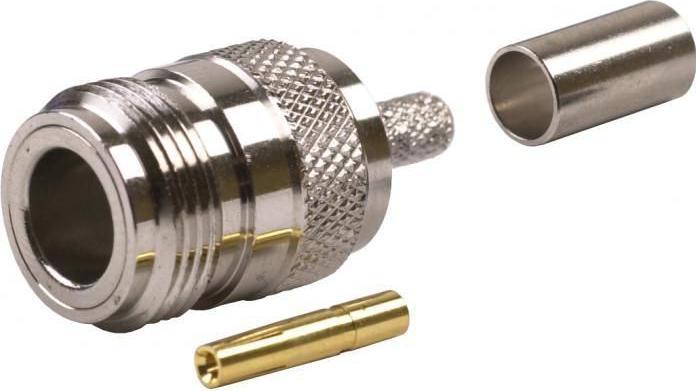 Actual product image Ventev NF Conn for RG142 Plenum