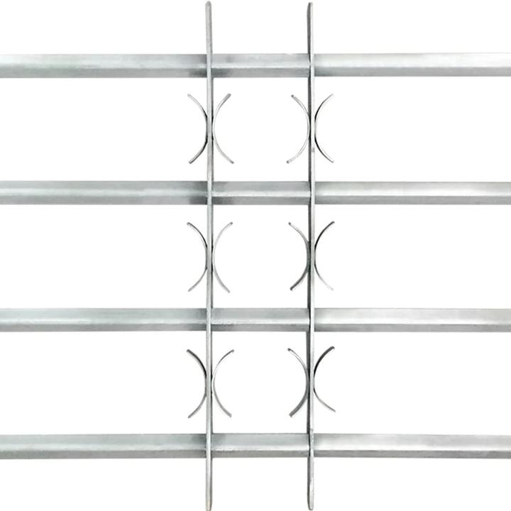 Nährwerte und Zutaten Diverse Hardware Fenstergitter Verstellbar mit 4 Querstäben 1000-1500 mm