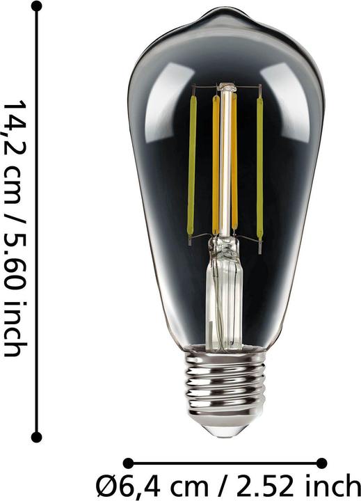 Actual product image EGLO Illuminant (E27, 6 W, 806 lm, 1 x, E)