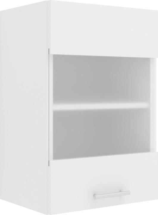 Actual product image VCM Kitchen Cabinet Width 40 cm Matt Glass Door Wall Cabinet Kitchen Kitchen Furniture Esilo (60 x 40 x 31 cm)