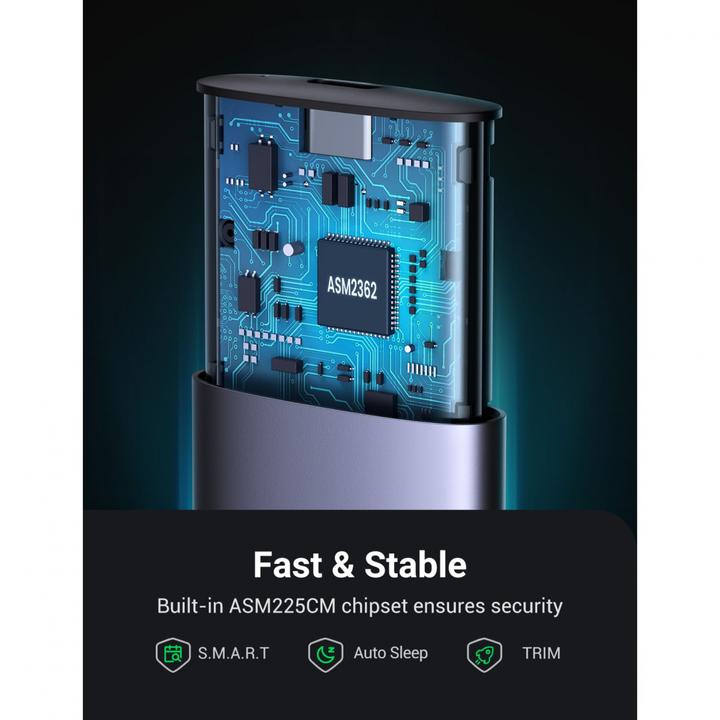 Immagine prodotto Ugreen Custodia per SSD (M.2 2230, M.2 2242, M.2 2260, M.2 2280)