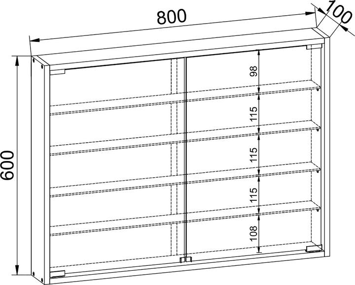 Produktbild VCM Mandosa L (80 x 10 x 60 cm)