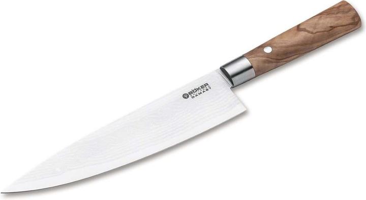 Produktbild Böker Damast Olive Kochmesser Gross (21.20 cm)