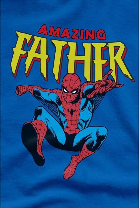 Immagine prodotto Spiderman Amazing Dad Maglietta Festa del Papà Uomo (M)