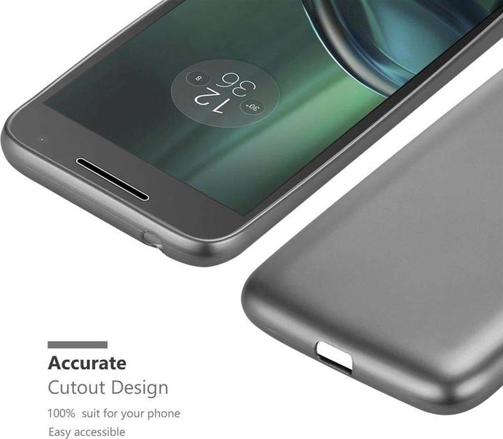 Productafbeelding Cadorabo TPU Matte Metallic hoes (Motorola Moto G4 Play)