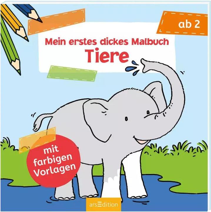 Mein erstes dickes Malbuch