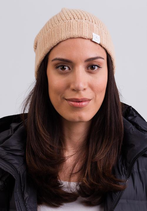 Actual product image Cash-Mere Kaschmir Mütze mit Bommel (One size)